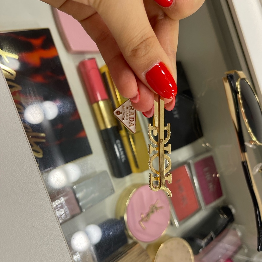 Dior and prada hair clips - Picture 3 of 3